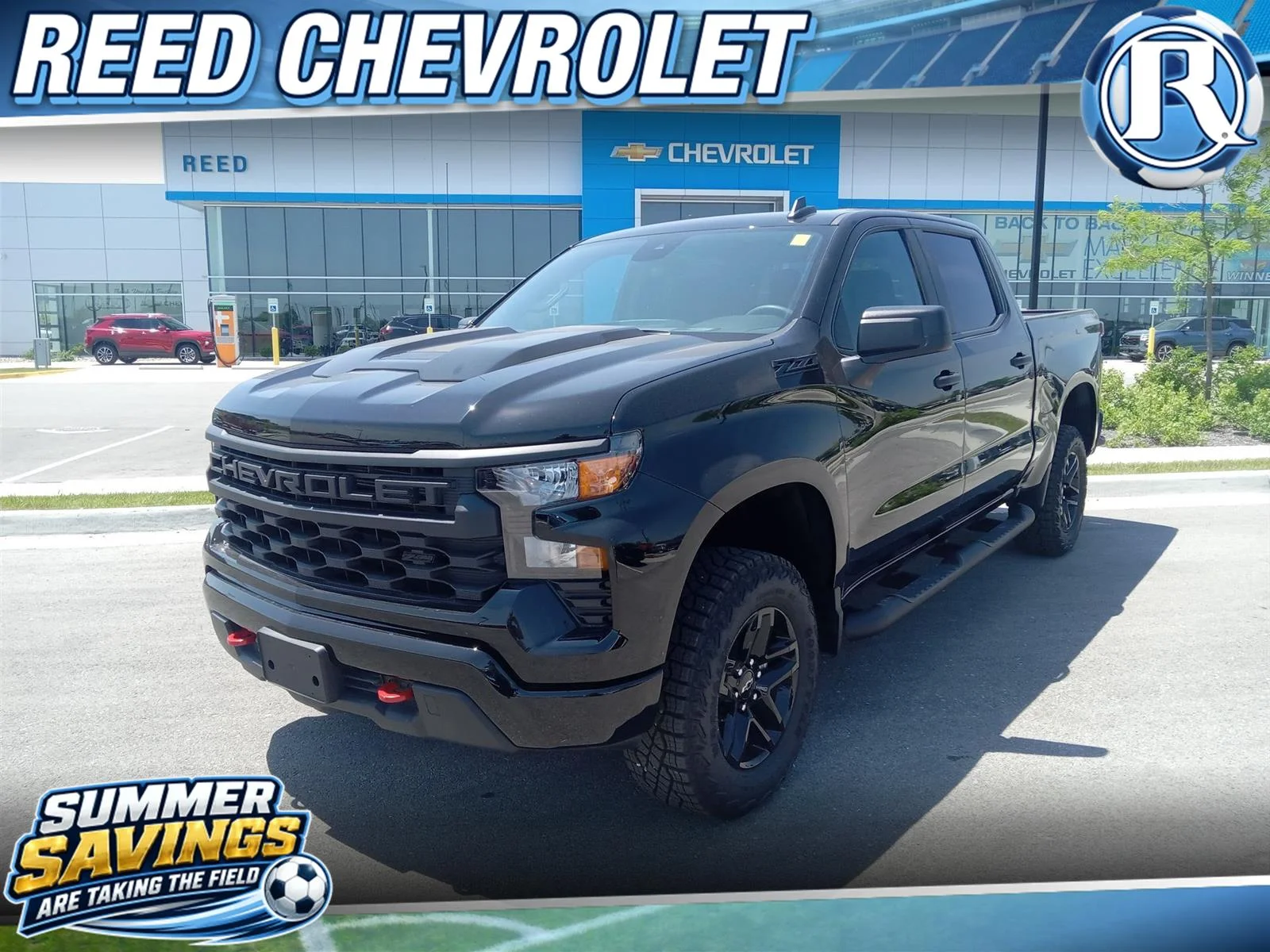 New 2026 Black Chevrolet Custom Trail Boss image 1
