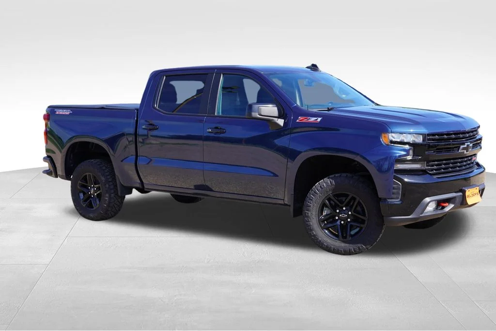 Certified Used 2021 Blue Chevrolet LT Trail Boss image 2