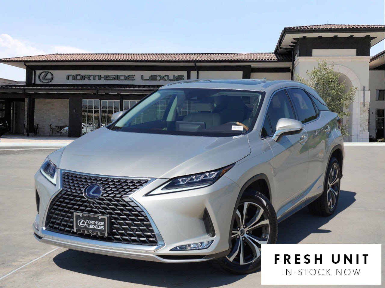 Certified Used 2020 Beige Lexus RX 450h image 1