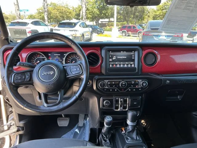 Used 2021 Black Clearcoat Jeep Unlimited Sport Altitude image 16
