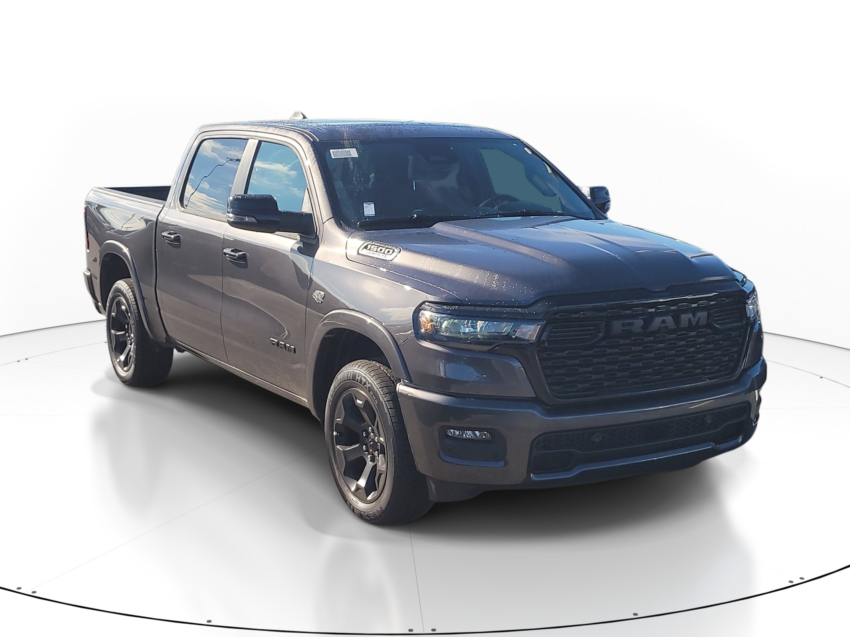 New 2027 Granite Crystal Metallic Clear-Coat Exterior Paint RAM Big Horn image 1