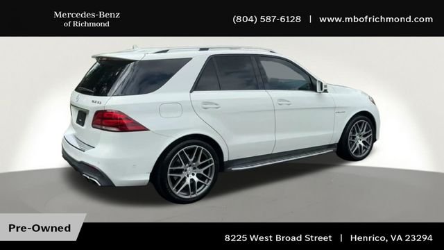 Used 2017 White Mercedes-Benz GLE 63 AMG® image 2