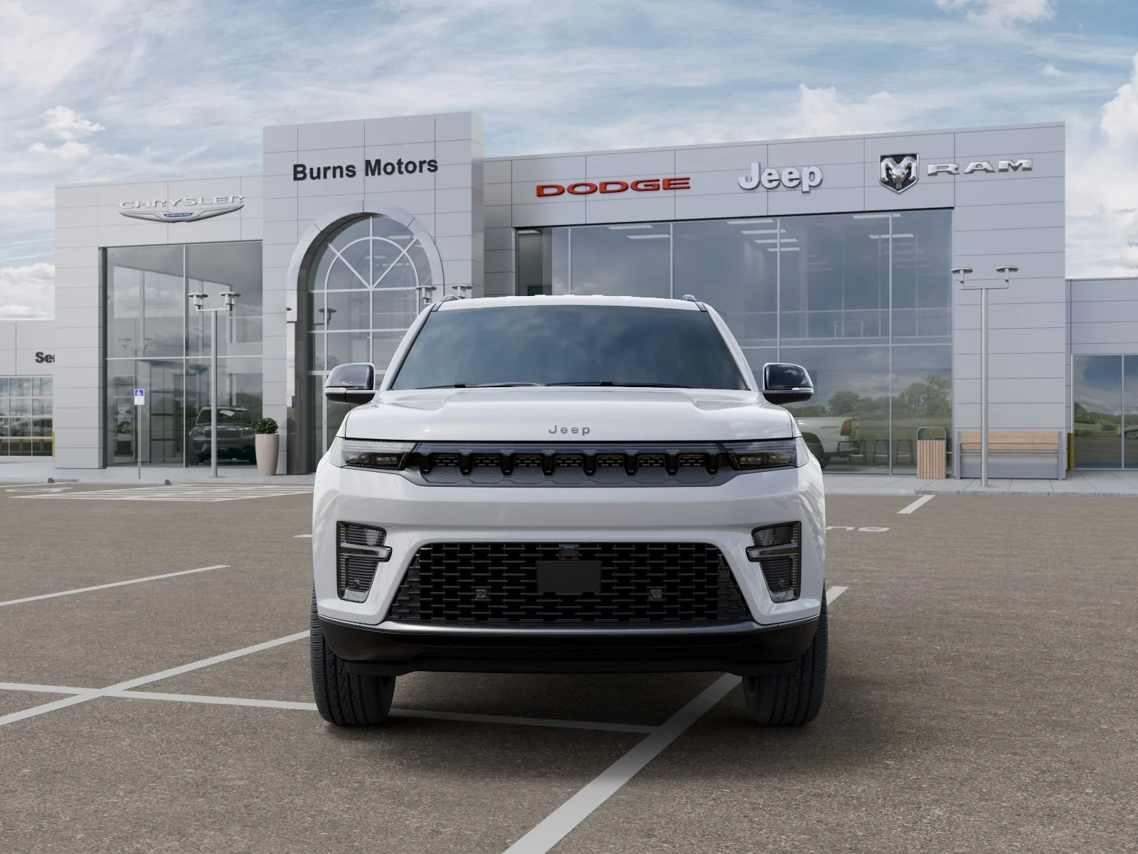 New 2026 Bright White Clear-Coat Exterior Paint Jeep Limited Altitude image 32