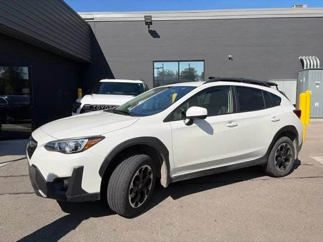 Used 2021 Crystal White Pearl Subaru Premium image 4