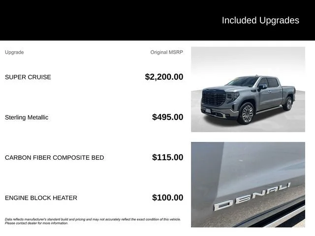 Used 2023 Sterling Metallic GMC Denali Ultimate image 5