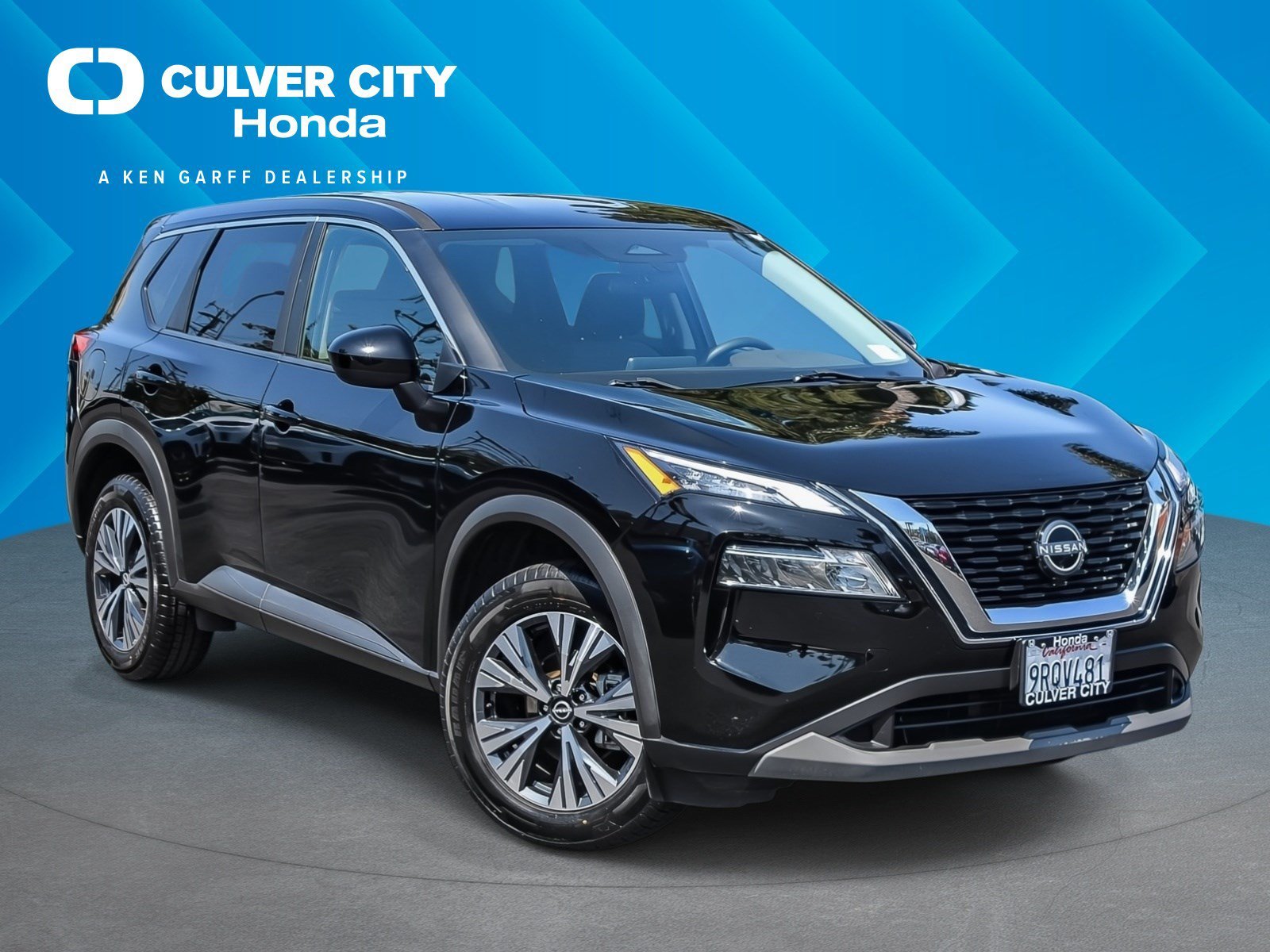 Used 2023 Super Black Nissan SV image 1