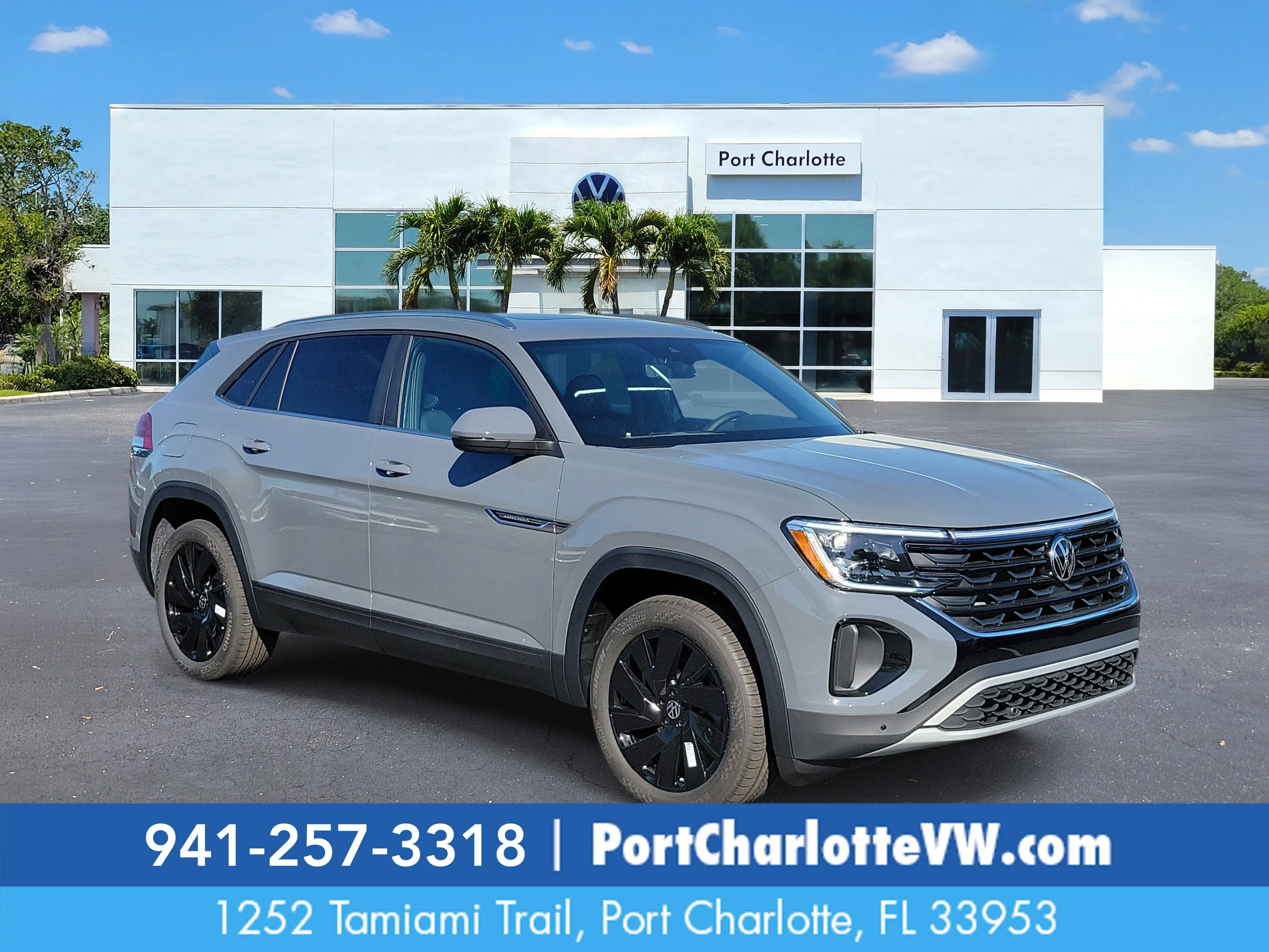 New 2026 Gray Volkswagen 2.0T SE w/Technology image 1