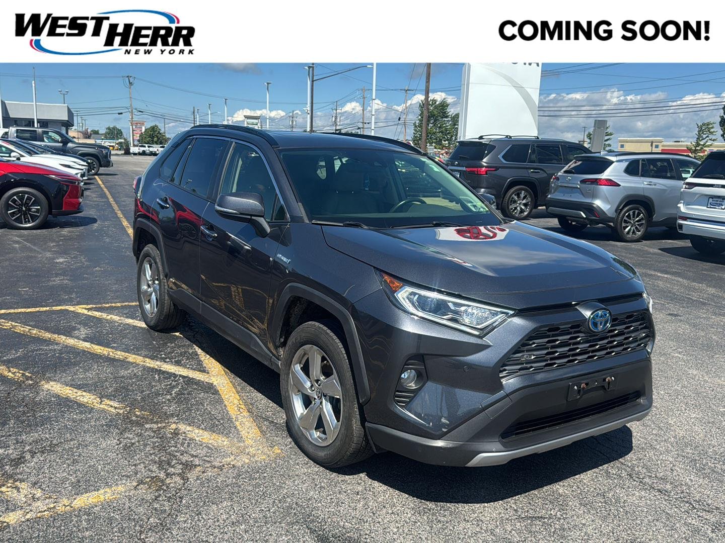 Used 2020 Magnetic Gray Metallic Toyota Limited image 1