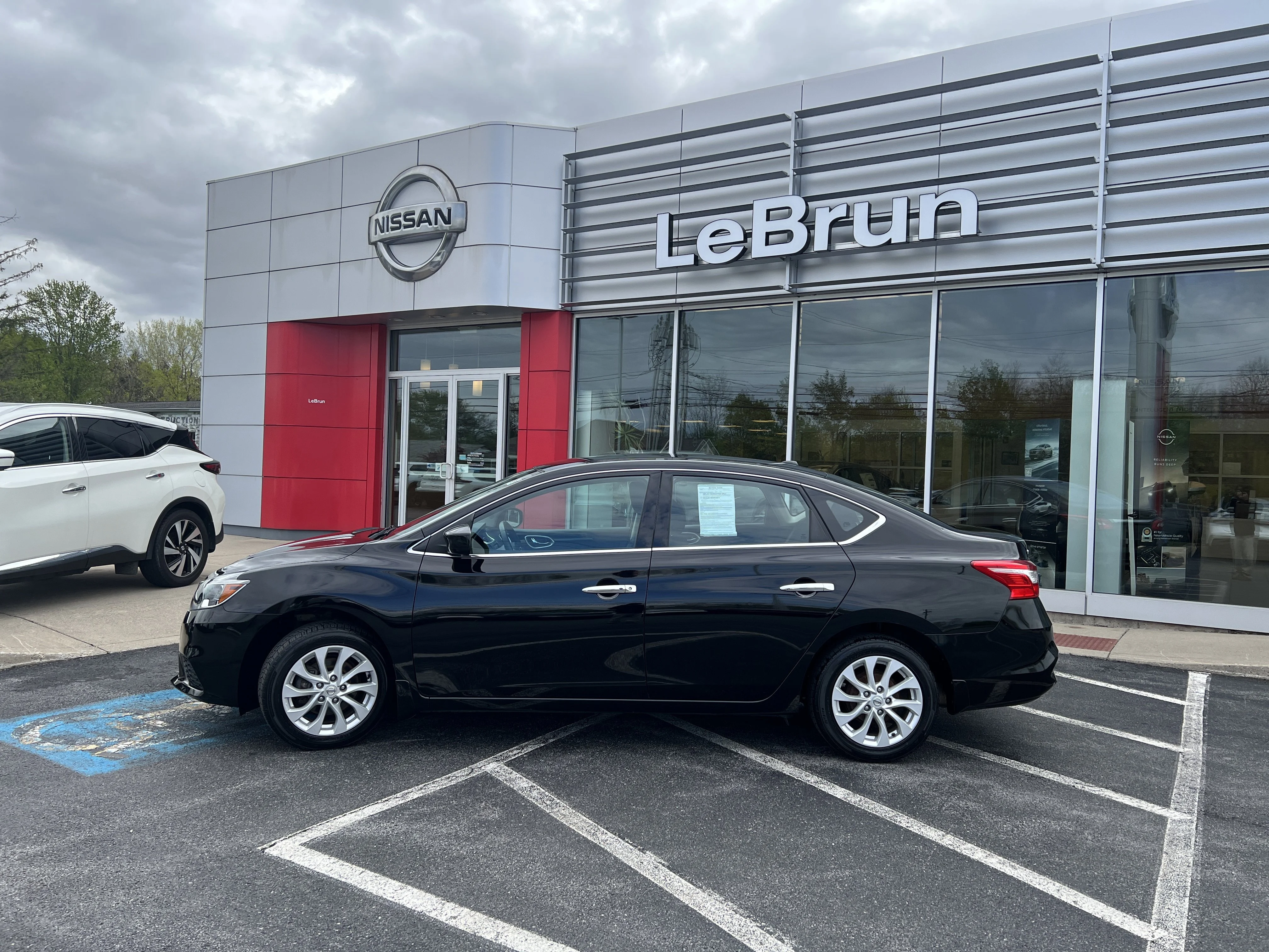 Used 2019 Nissan Sentra SV with VIN 3N1AB7AP7KL607735 for sale in Auburn, NY