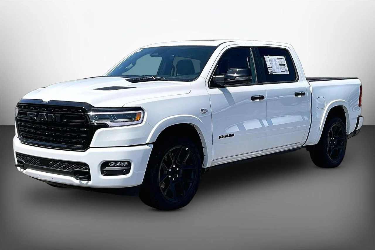 New 2026 Bright White Clearcoat RAM Limited image 4