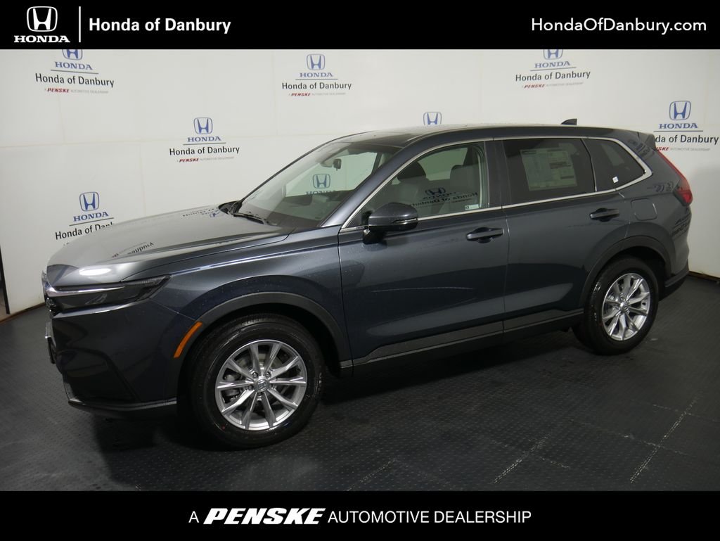 New 2026 Meteorite Gray Metallic Honda AWD EX image 1