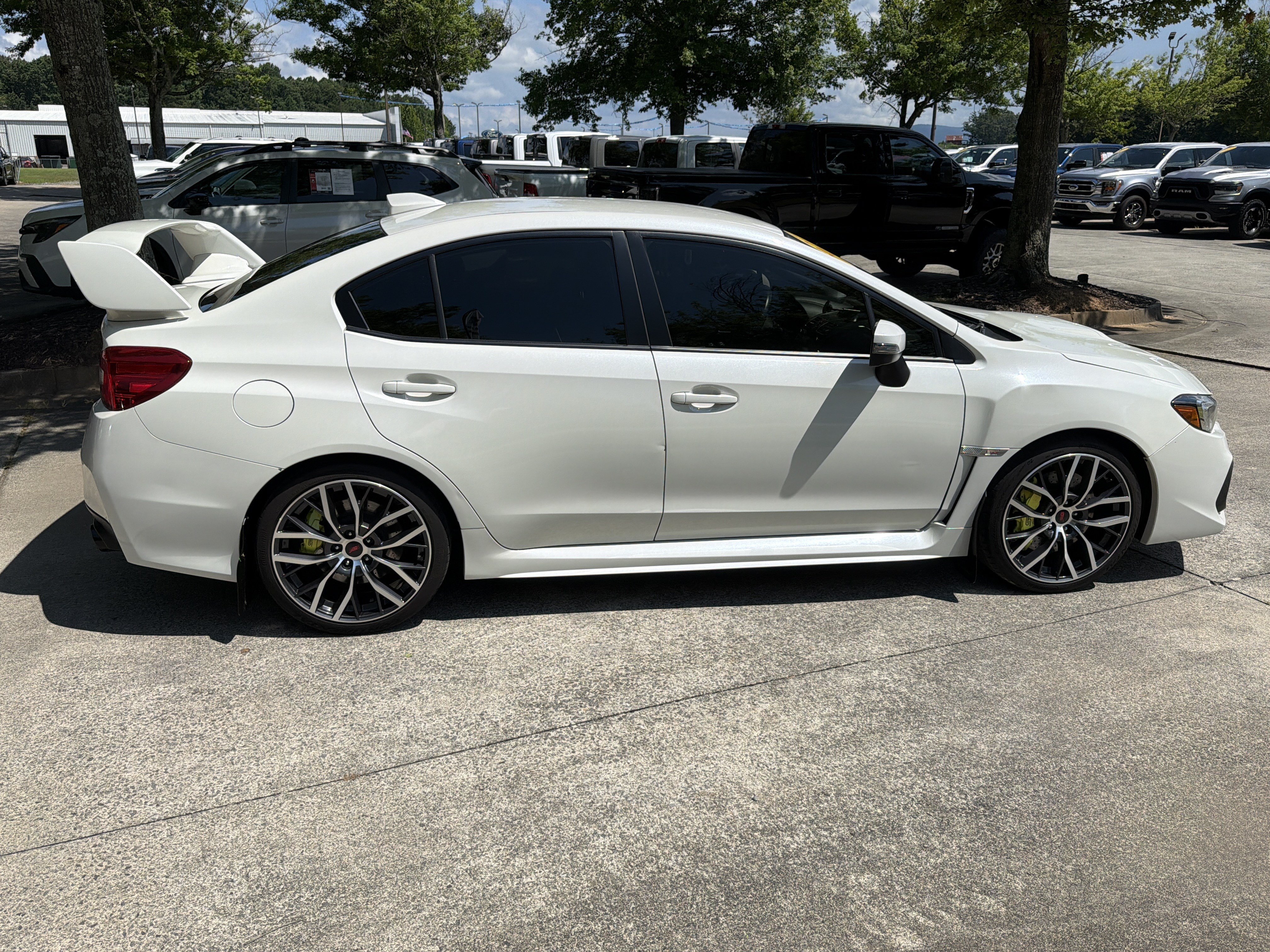 Used 2021 Crystal White Pearl Subaru STI image 8