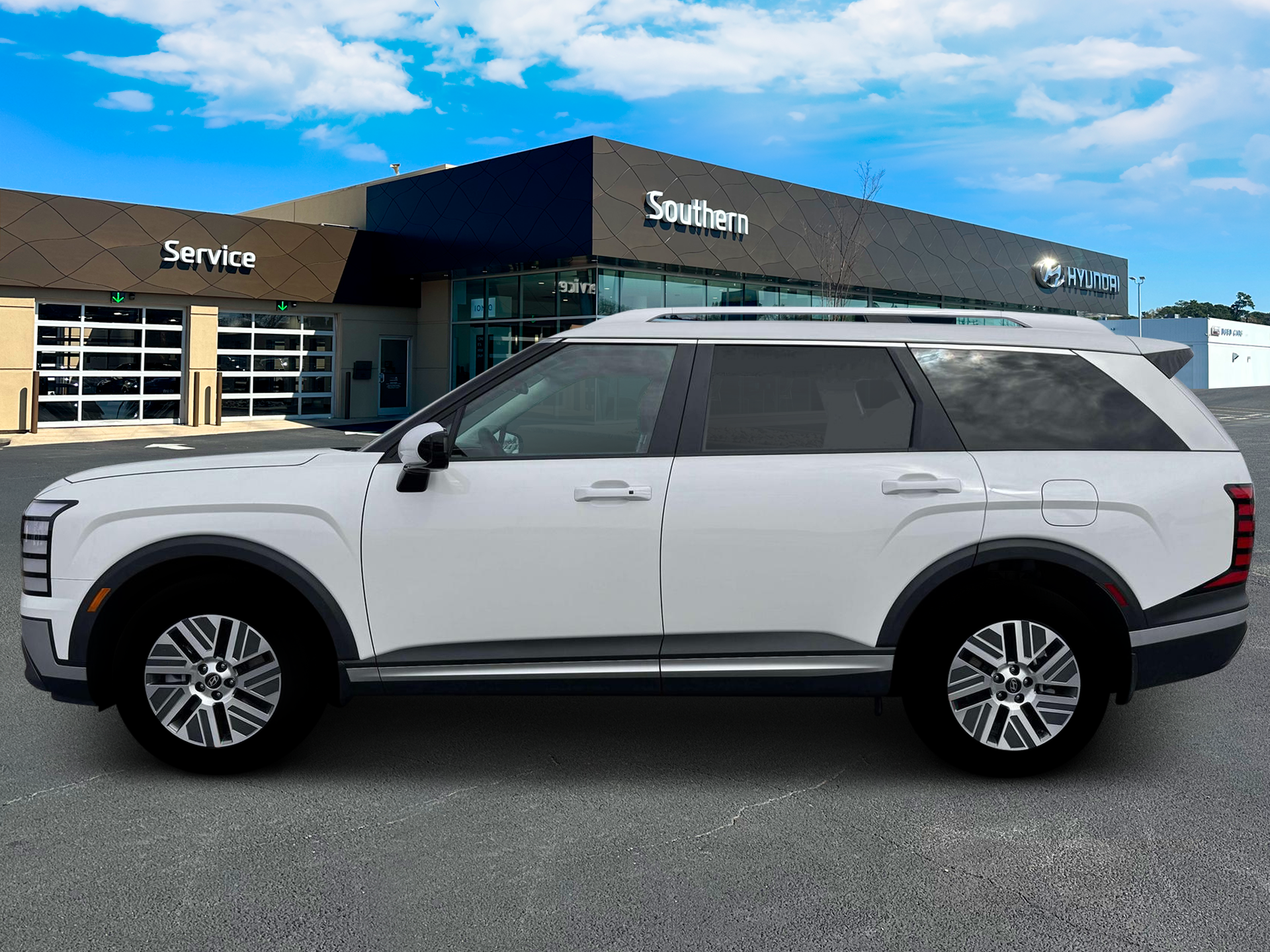 New 2026 White Hyundai SEL 7P image 3