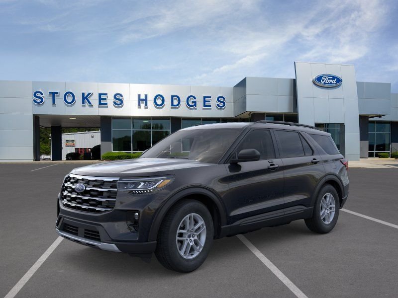 New 2026 Agate Black Metallic Ford Active image 2