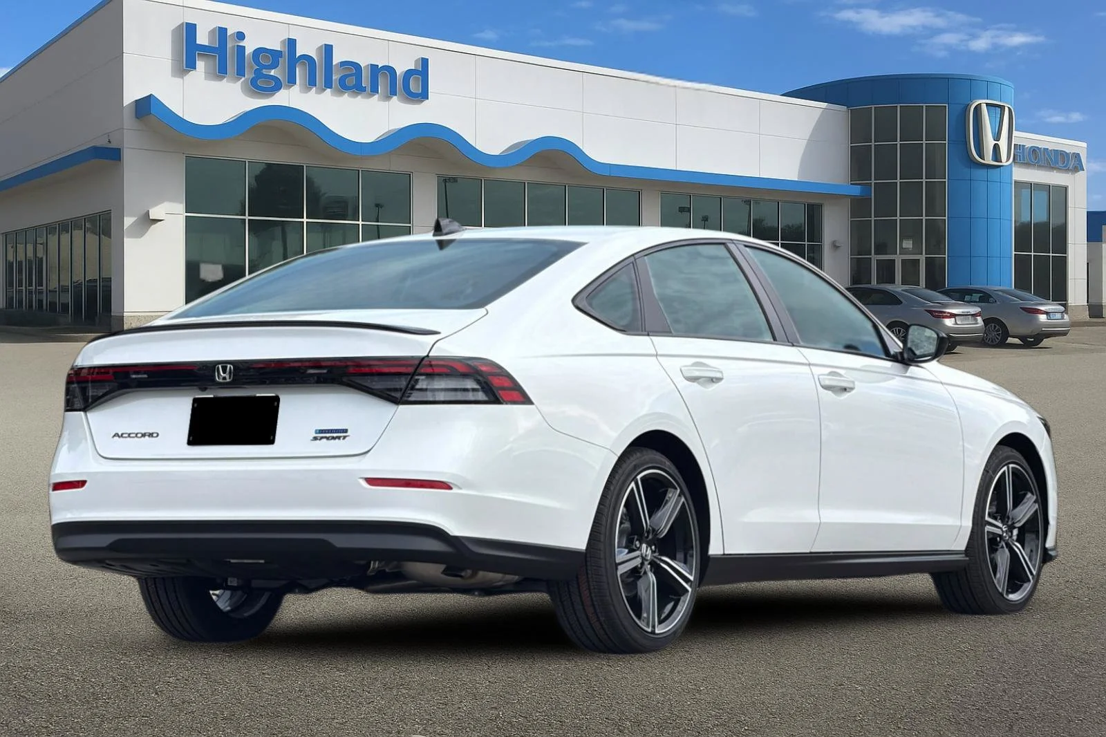 New 2026 Platinum White Pearl Honda Sport image 5