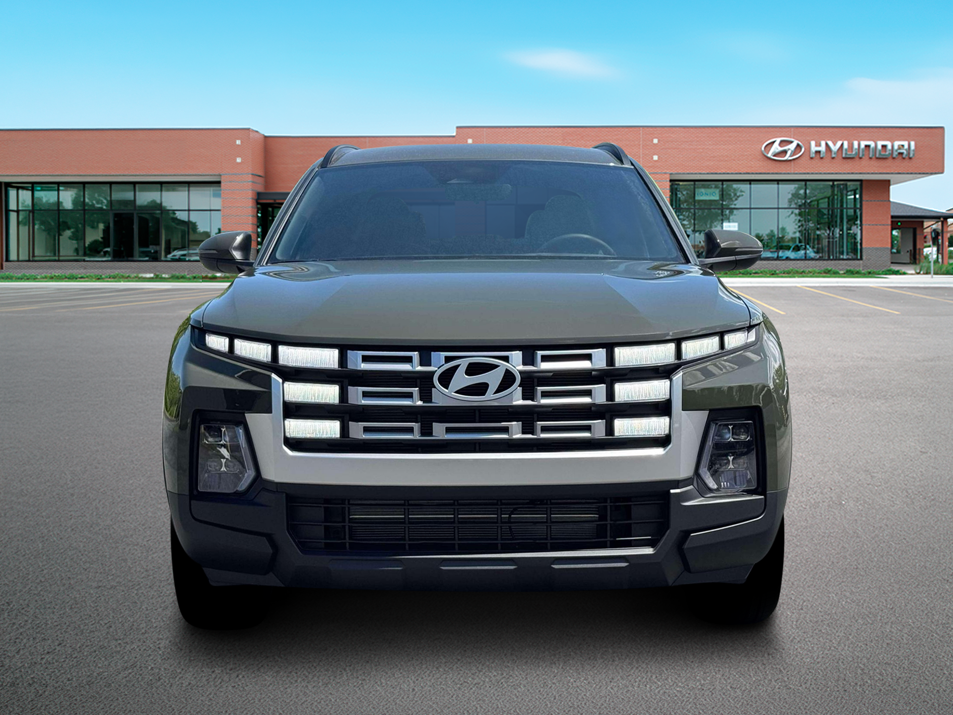 New 2026 Green Hyundai SEL AWD image 12