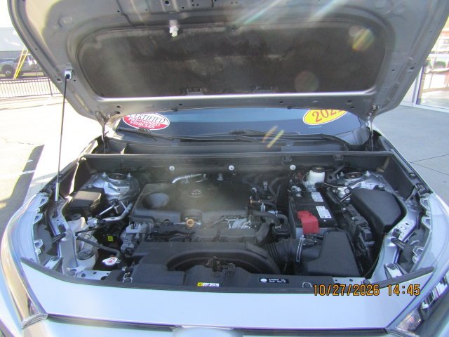 Used 2021 Silver Sky Metallic Toyota LE image 30