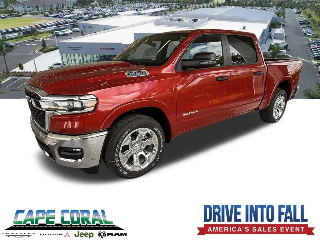 New 2026 Molten Red Pearl-Coat Exterior Paint RAM Big Horn/Lone Star image 1