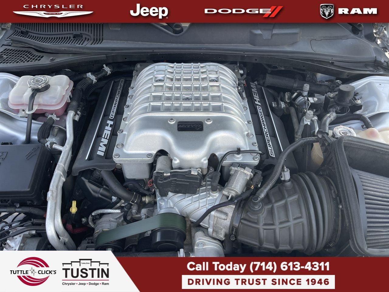 Used 2019 Triple Nickel Clearcoat Dodge SRT Hellcat Redeye Widebody image 35