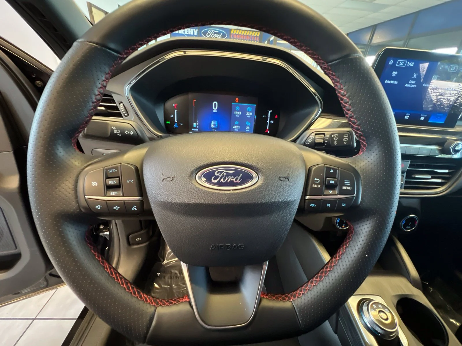 Certified Used 2025 Agate Black Metallic Ford ST-Line image 18