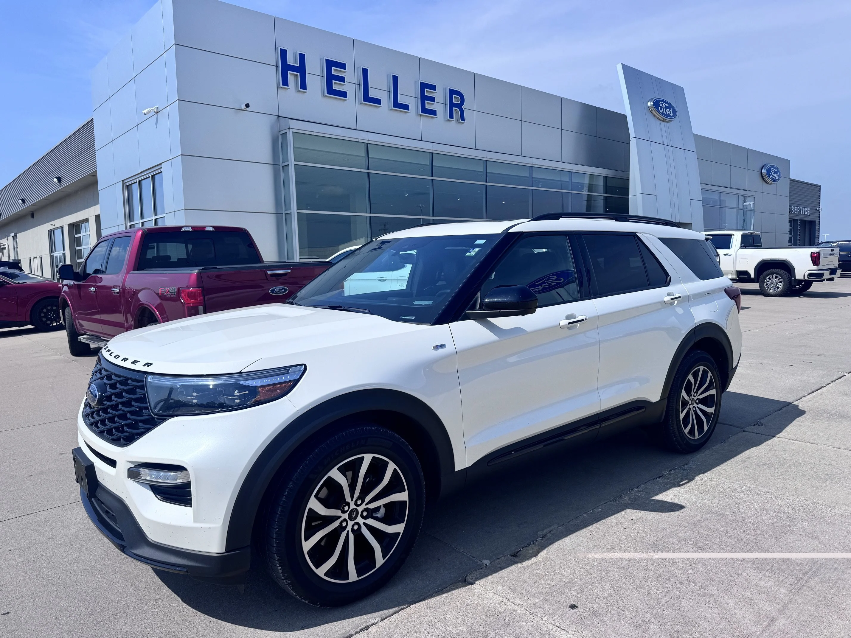 Used 2022 Star White Ford ST-Line image 3