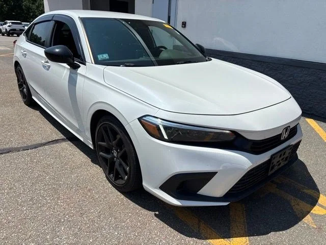 Used 2023 Platinum White Pearl Honda Sport image 1