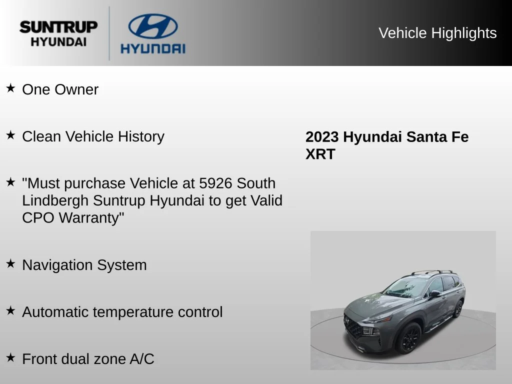 Used 2023 Hampton Gray Hyundai XRT image 8