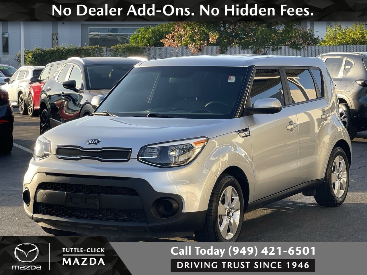 Used 2019 Bright Silver Kia Base image 12