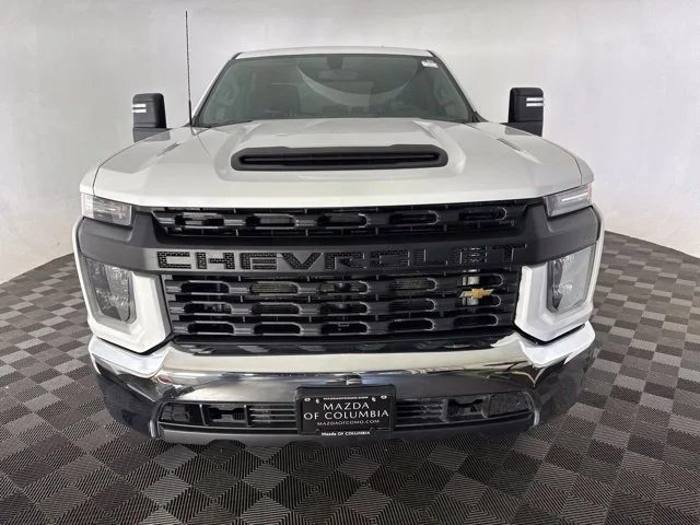 Used 2021 White Chevrolet Work Truck image 3
