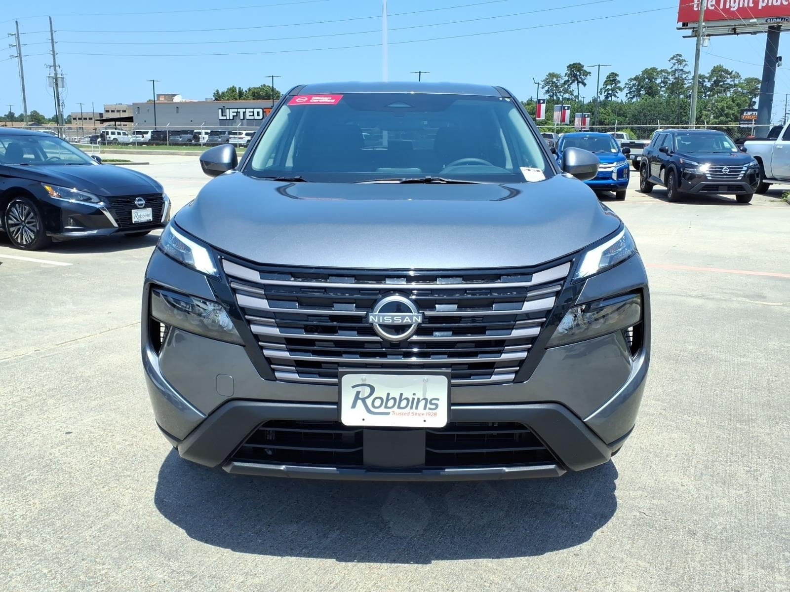 2026 Nissan Rogue Dark Armor White at Robbins Nissan