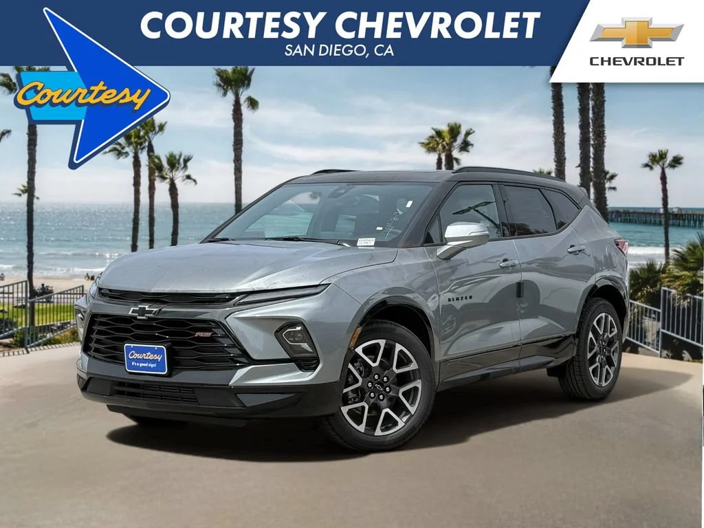 New 2026 Sterling Gray Metallic Chevrolet RS image 1