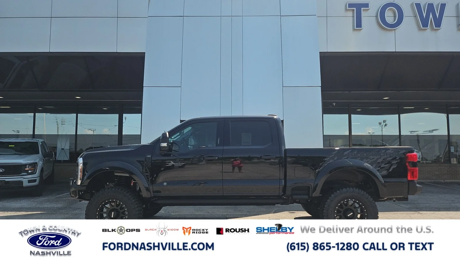 New 2026 Agate Black Metallic Ford Black Ops 4WD image 2