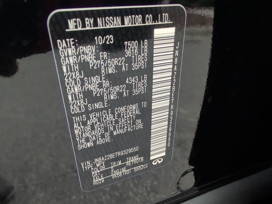 Certified Used 2024 Mineral Black INFINITI SENSORY image 32