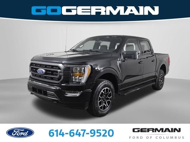 Certified Used 2023 Agate Black Metallic Ford XLT image 1