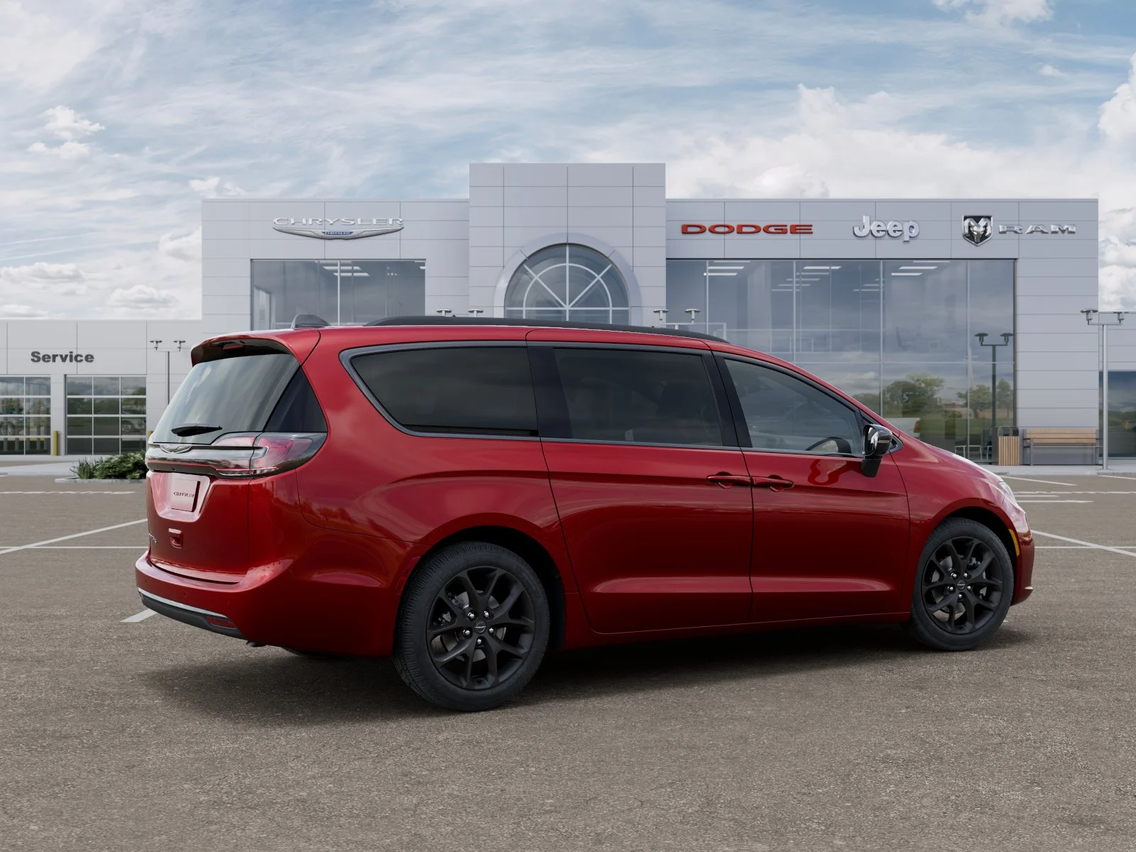 New 2026 Red Hot Pearl-Coat Exterior Paint Chrysler Select image 33