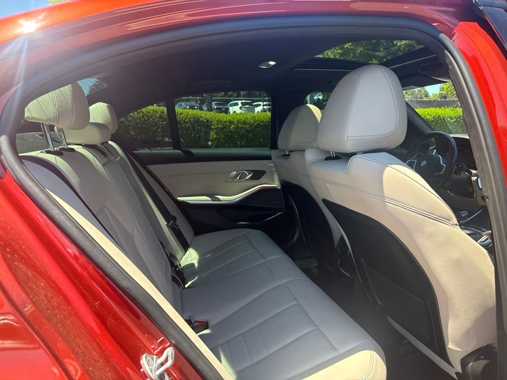 Used 2022 Sunset Orange Metallic BMW M340i xDrive image 25