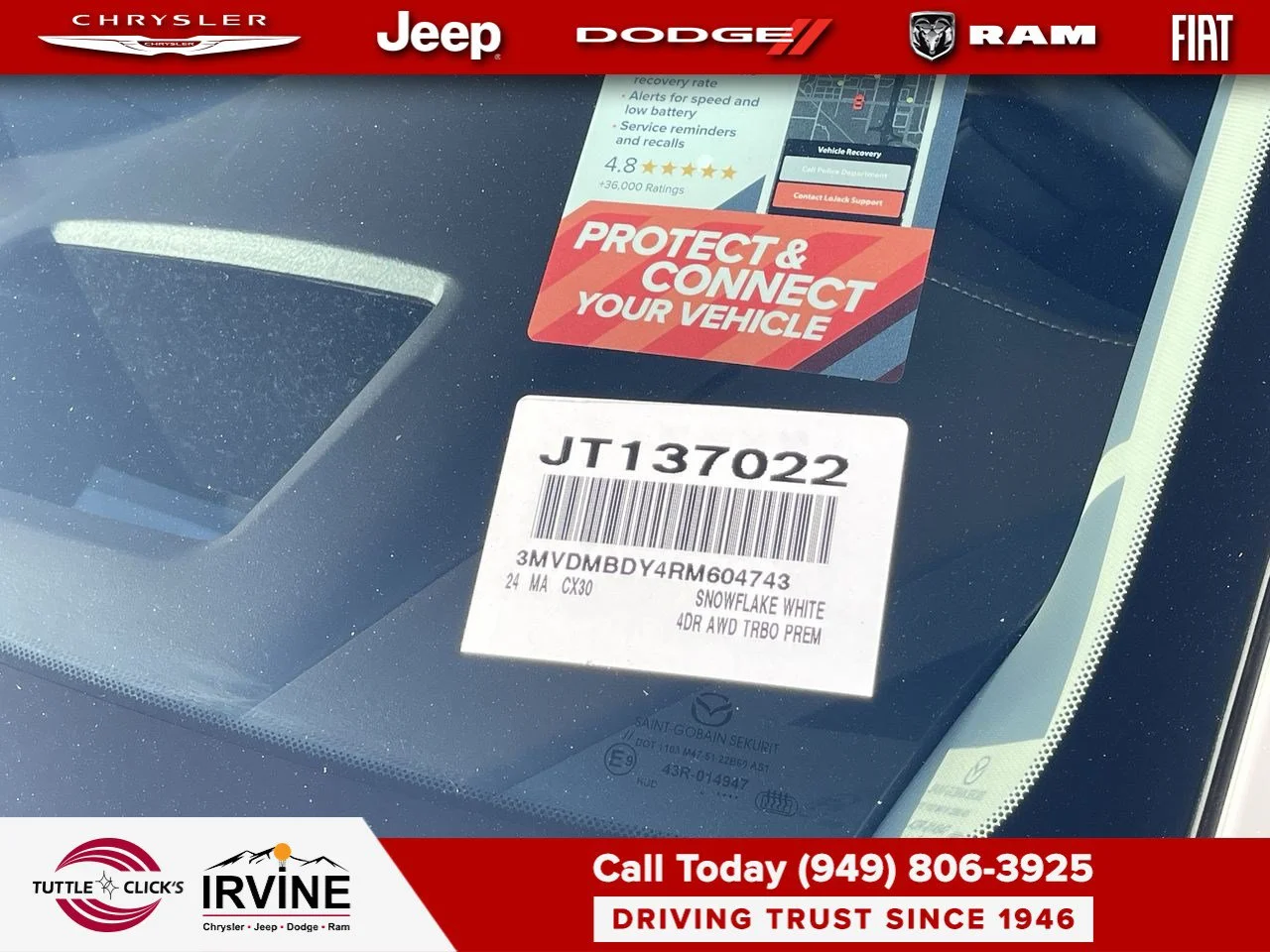 Used 2024 Snowflake White Pearl Mica Mazda 2.5 Turbo Premium Package image 42