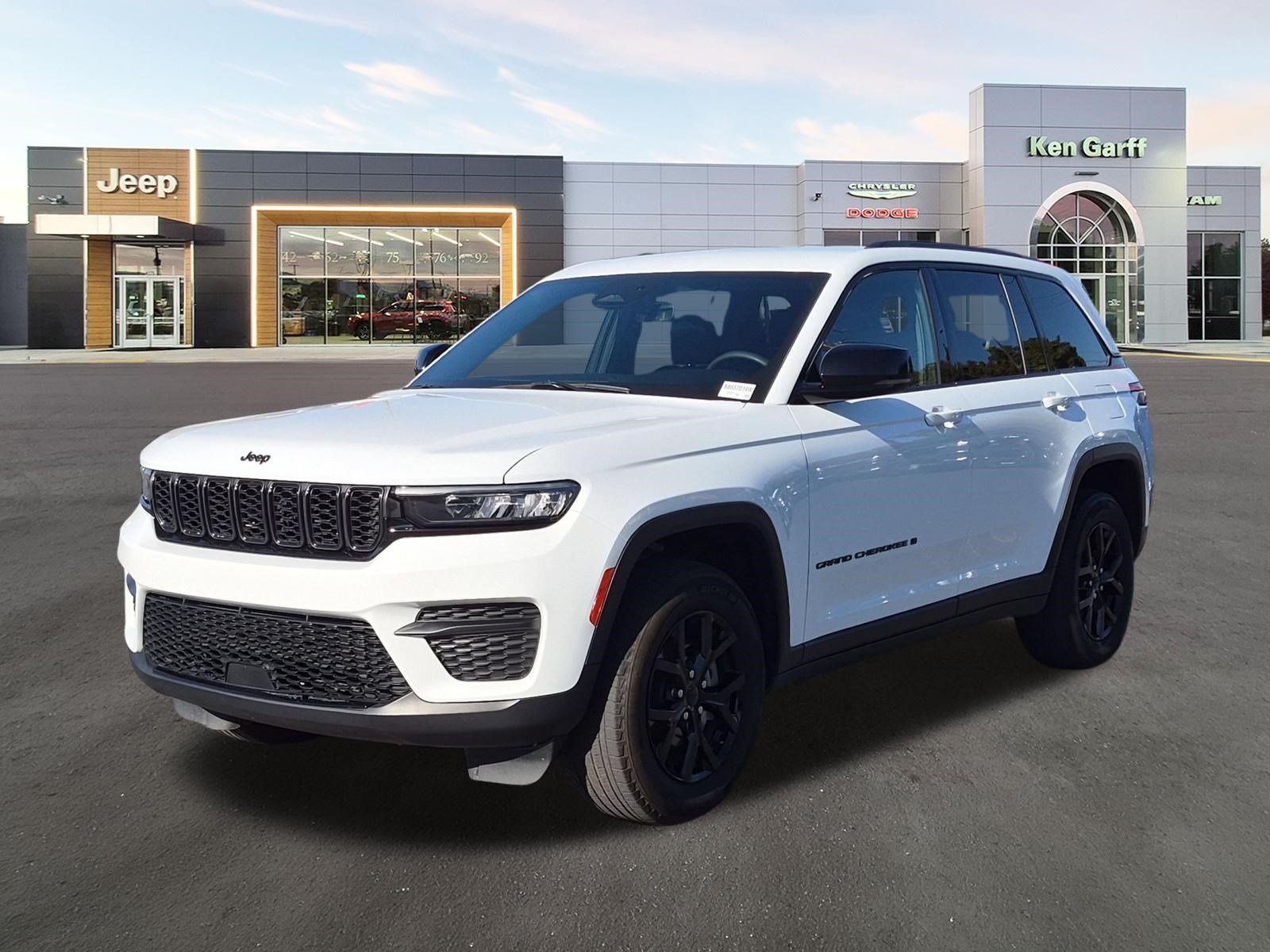 Used 2025 Bright White Clearcoat Jeep Altitude image 9