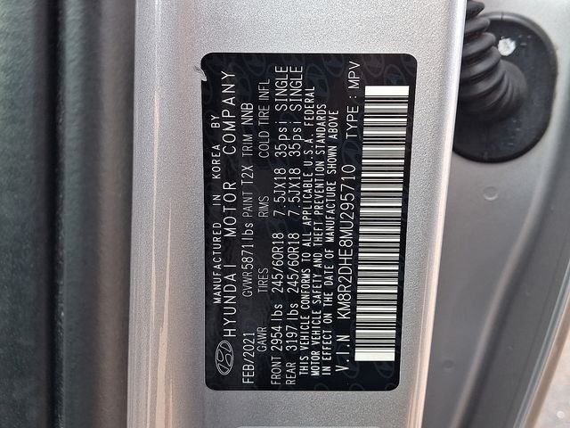 Certified Used 2021 Silver Hyundai SEL image 27