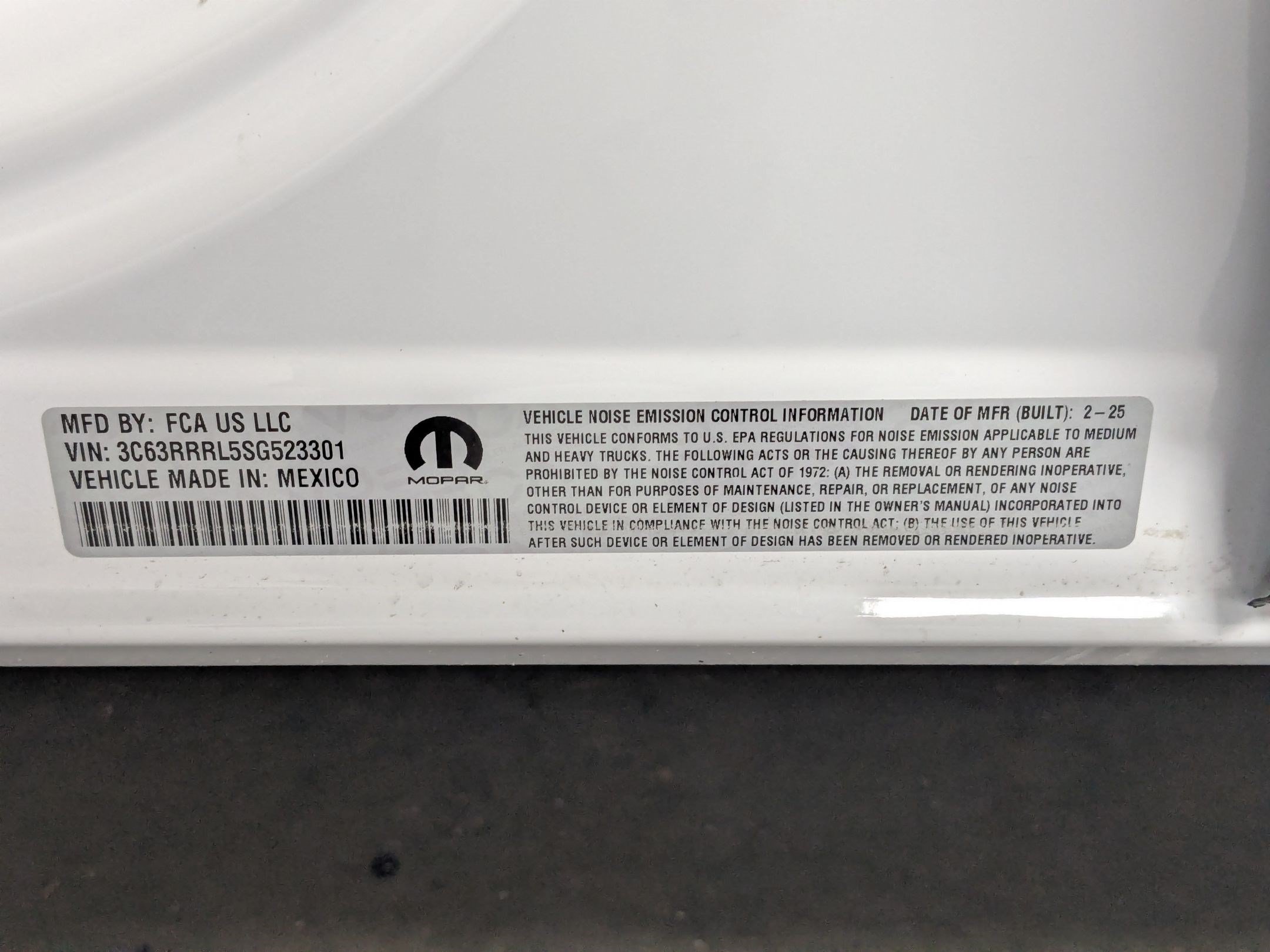 Used 2025 Bright White Clearcoat Ram Longhorn image 26