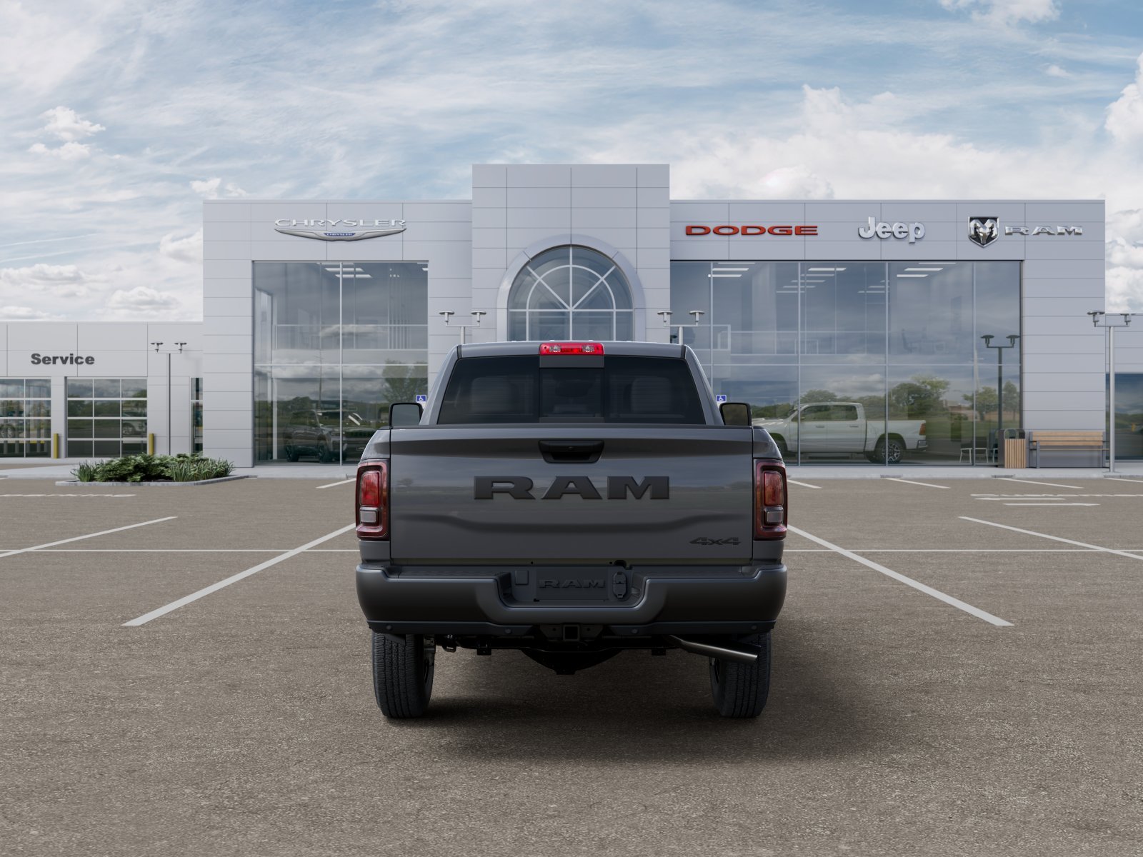 New 2026 Ceramic Gray Clear-Coat Exterior Paint RAM Warlock image 33