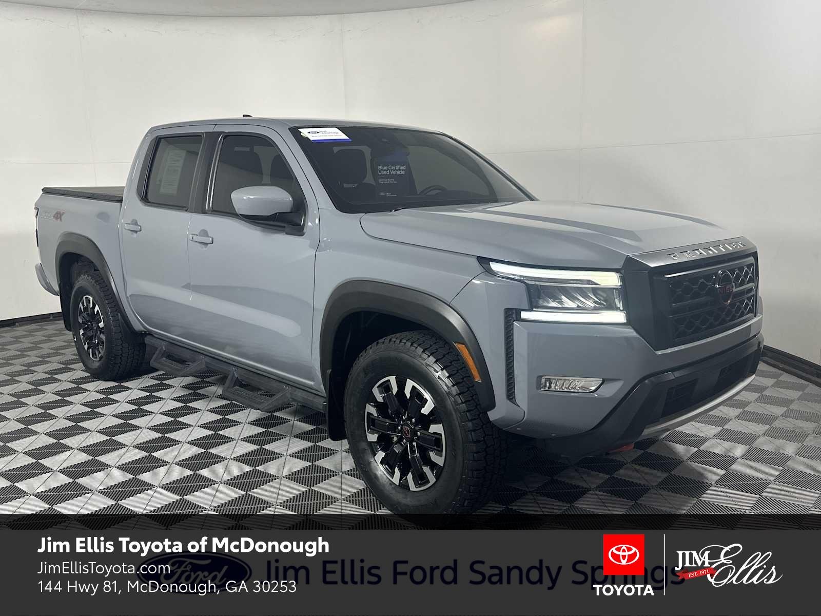 Used 2024 Boulder Gray Pearl Nissan PRO-4X image 1