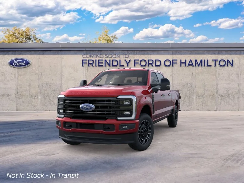 New 2026 Ruby Red Metallic Tinted Clearcoat Ford F-350® Platinum® image 2