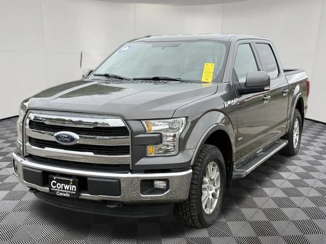 Used 2016 Magnetic Metallic Ford Lariat image 5