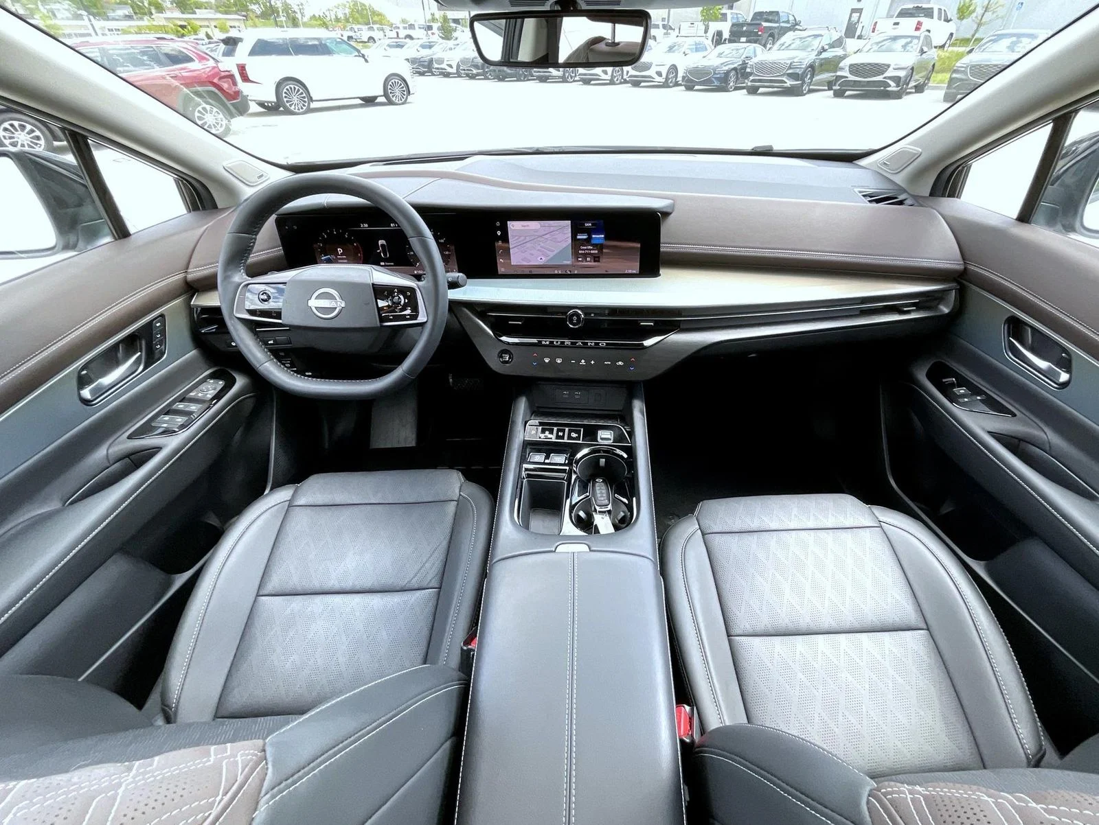 Certified Used 2025 White Nissan Platinum image 15