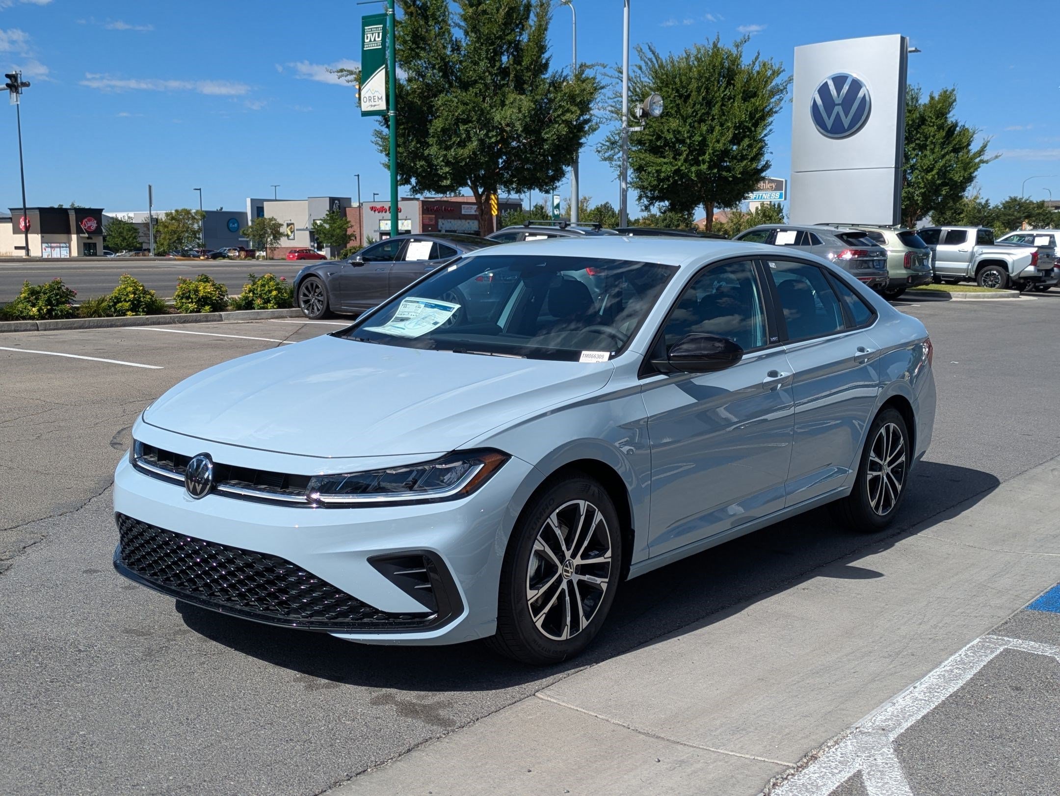 New 2026 Monument Gray Volkswagen Sport image 8