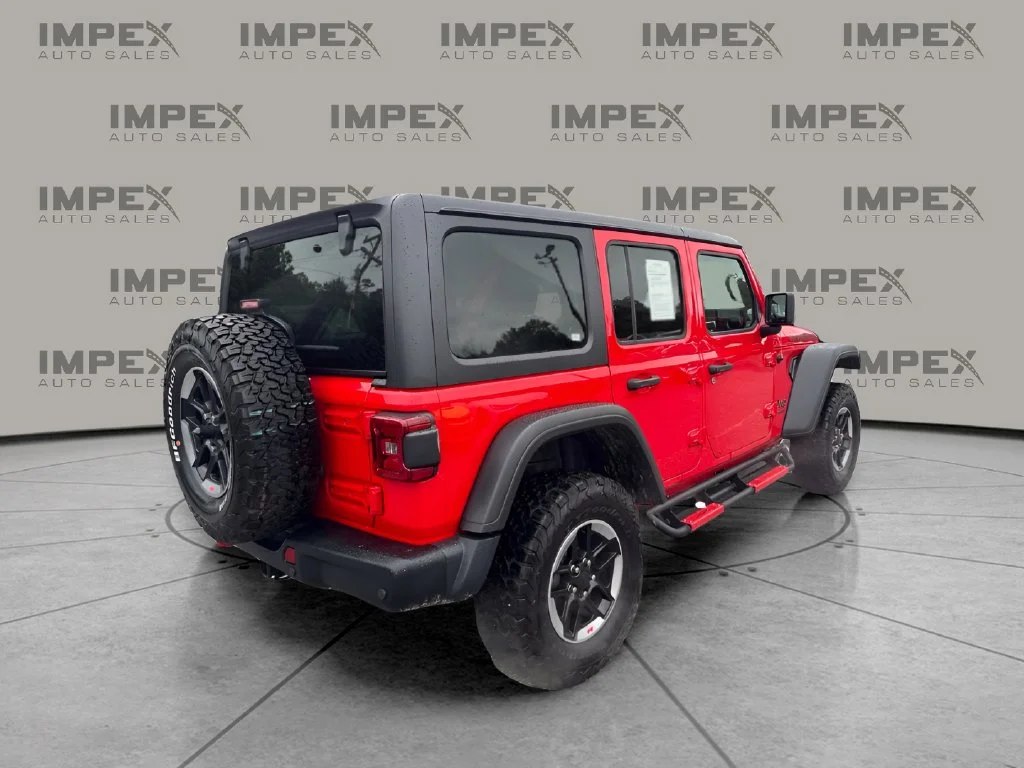Used 2019 Red Jeep Unlimited Rubicon image 5