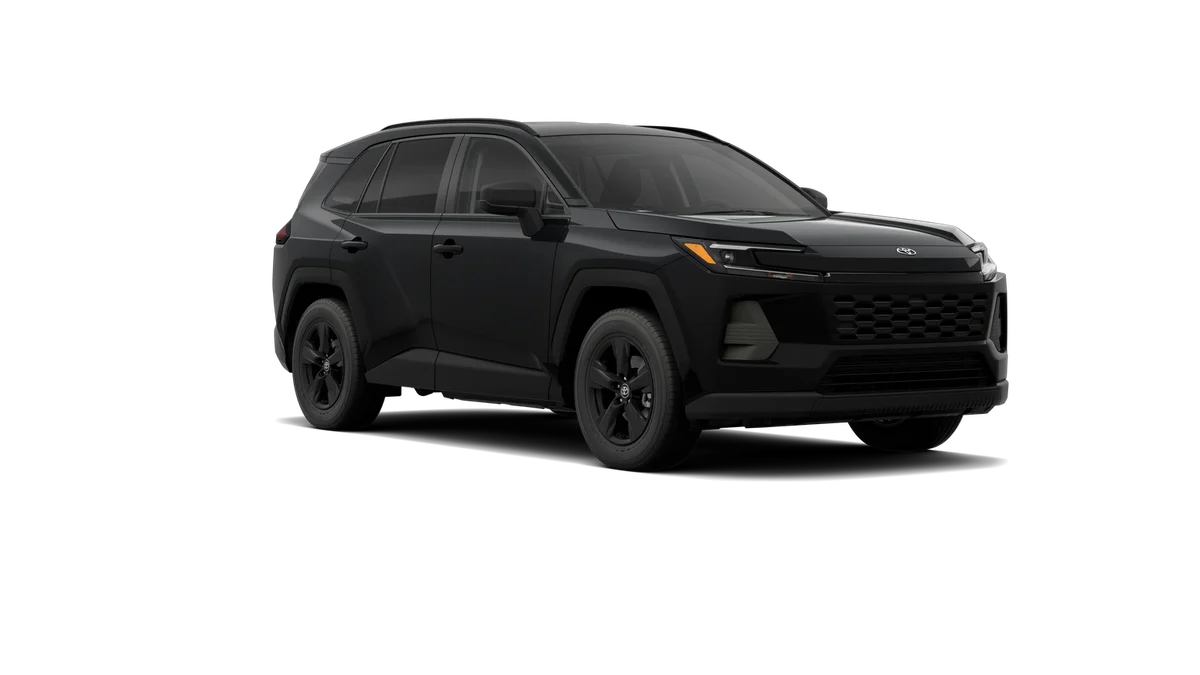 New 2026 Midnight Black Metallic Toyota LE image 15