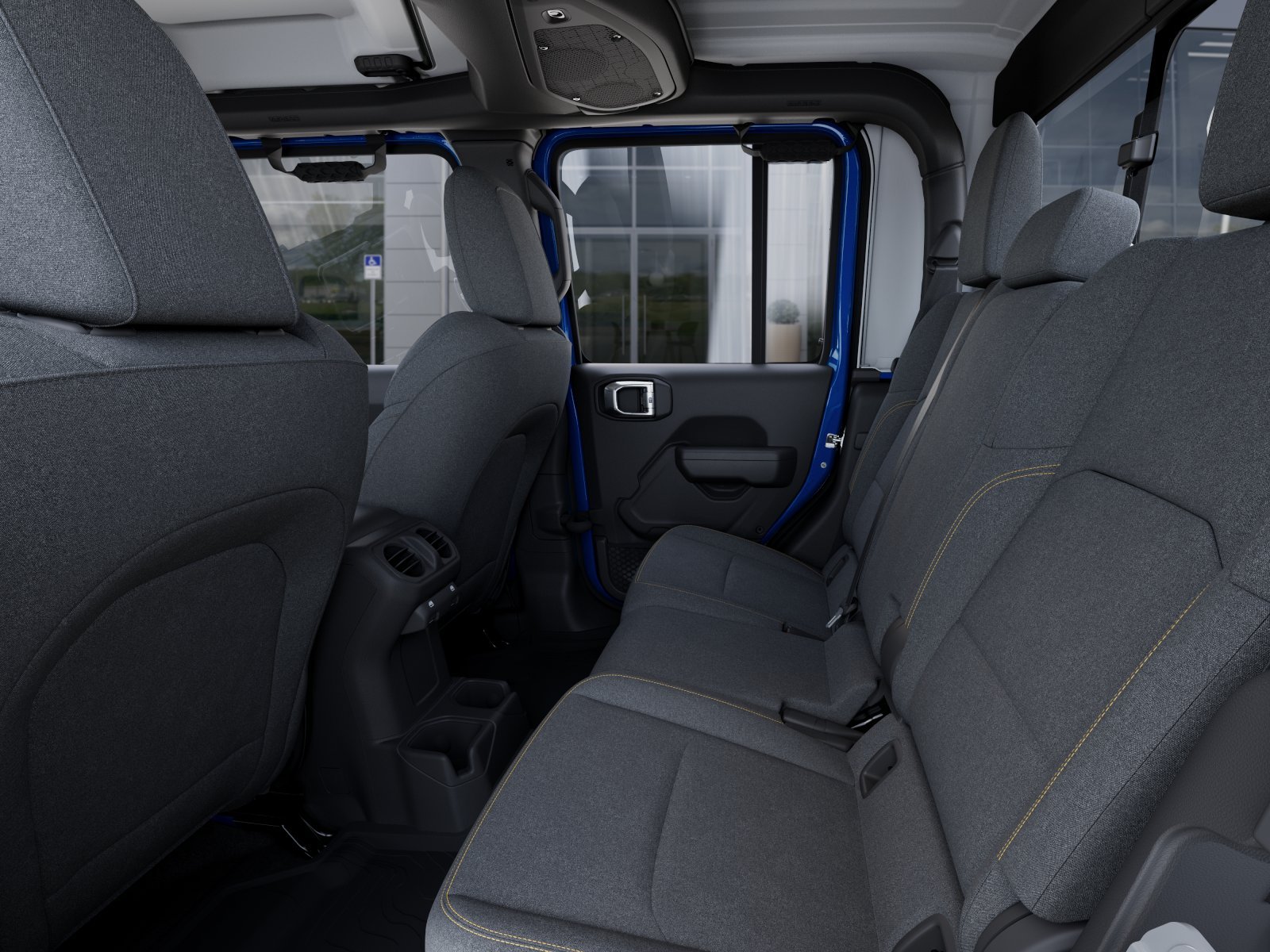 New 2026 Hydro Blue Pearl-Coat Exterior Paint Jeep Sport S image 45