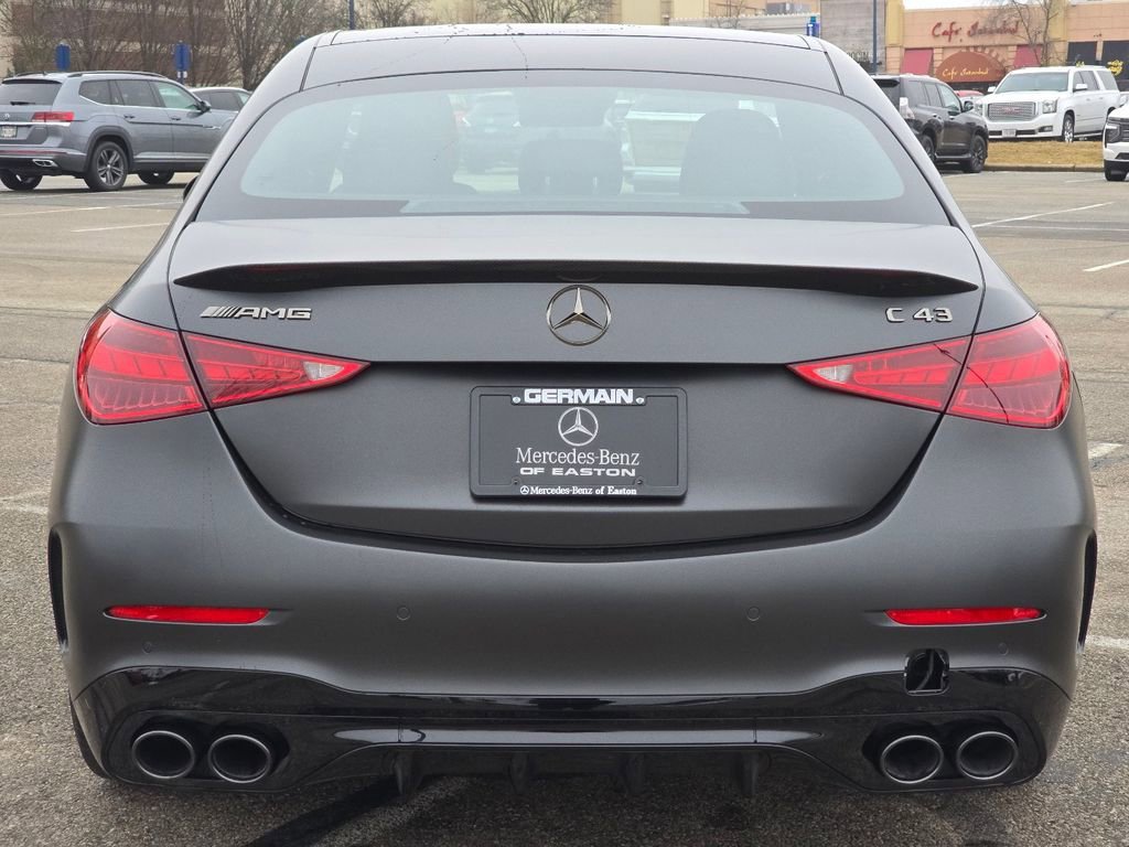 New 2026 MANUFAKTUR exclusive graphite grey magno Mercedes-Benz C 43 AMG® image 54